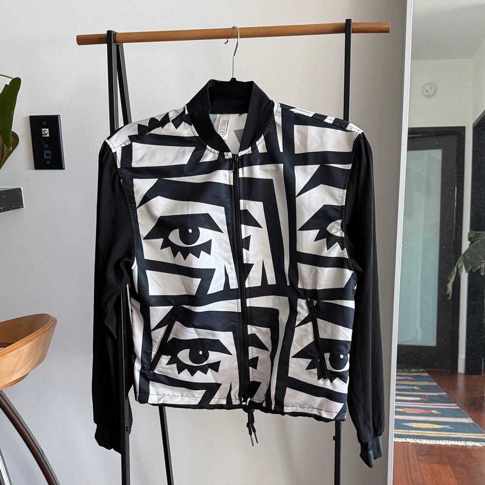 American Apparel x KESH graphic bomber jacket